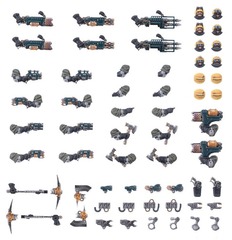 Ironhead Squat Prospectors Weapons and Upgrades